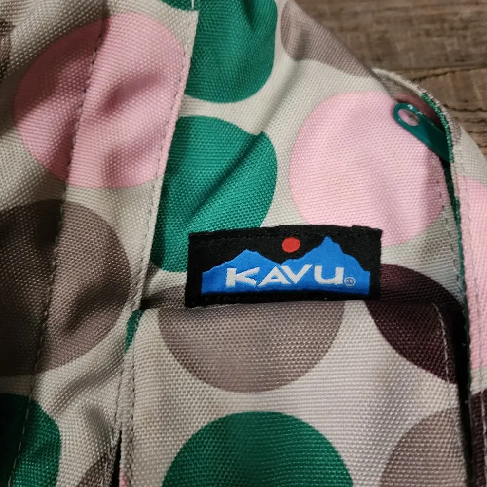 Kavu Polka Dot sling bag backpack green pink grey black 2584